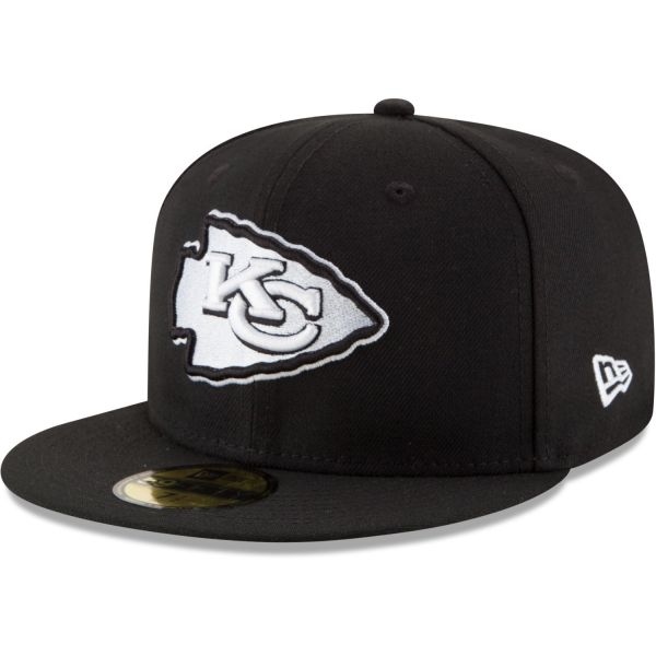 New Era 59Fifty Fitted Cap - BLACK Kansas City Chiefs