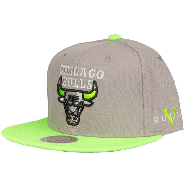 Mitchell & Ness Snapback Cap - CORE V Chicago Bulls grey