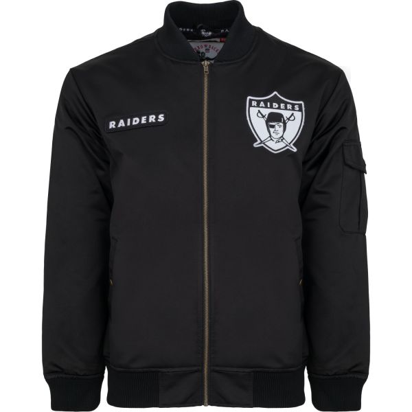 M&N Heavyweight Bomber Jacke NFL Oakland Raiders