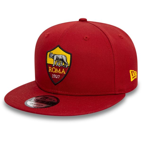 New Era 9Fifty Snapback Cap - CORE AS Roma rouge