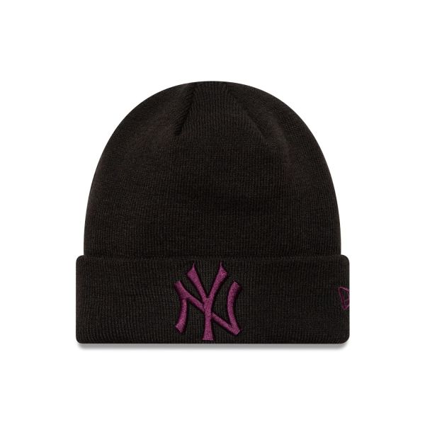 New Era Kinder Wintermütze - CUFF New York Yankees schwarz