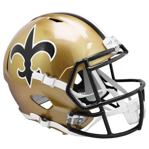 Riddell Speed Replica Helmet New Orleans Saints 1976-1999