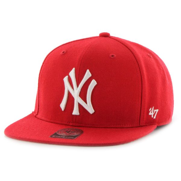 47 Brand Snapback Cap - NO SHOT New York Yankees rot