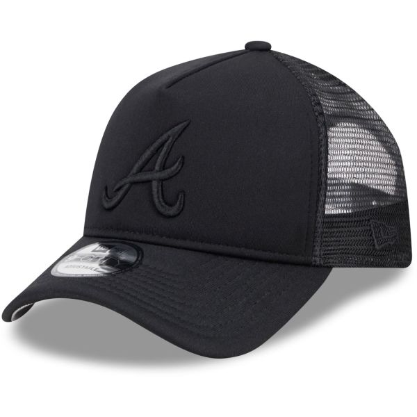 New Era 9Forty Snapback Trucker Cap - Atlanta Braves schwarz