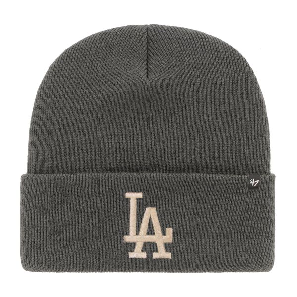 47 Brand Knit Beanie - HAYMAKER Los Angeles Dodgers charcoal