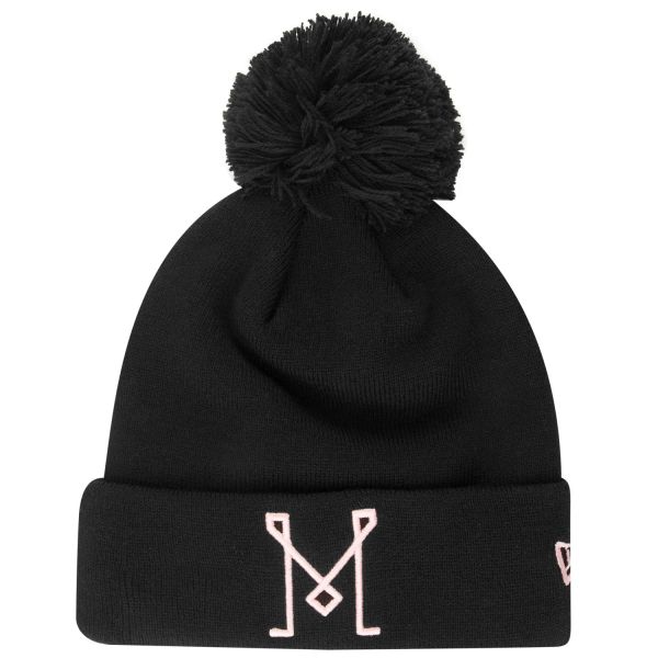 New Era Winter Mütze Beanie - MLS Inter Miami schwarz