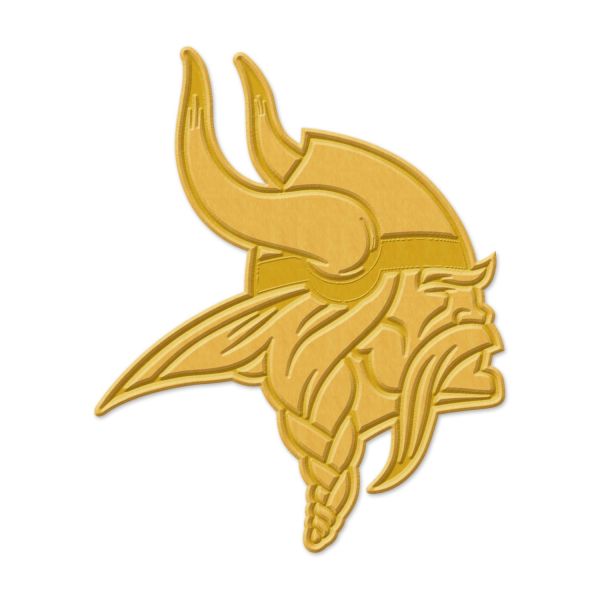 NFL Universal Jewelry Caps PIN GOLD Minnesota Vikings