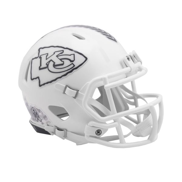 Riddell Speed Mini Football Helm SALUTE Kansas City Chiefs