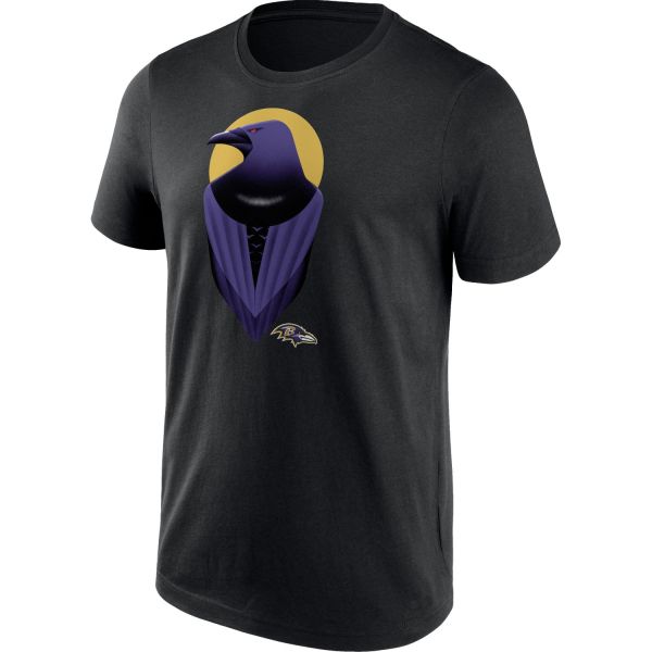 Fanatics NFL Shirt - ILLUSTRATION Baltimore Ravens