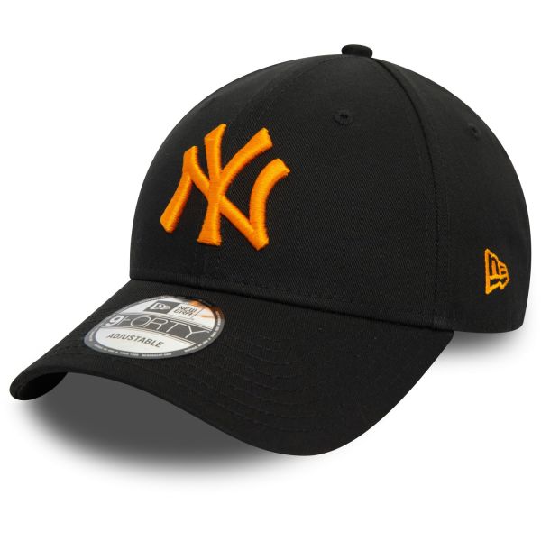 New Era 9Forty Strapback Cap - New York Yankees noir orange