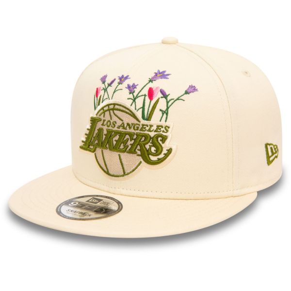 New Era 9Fifty Snapback Cap - FLOWER Los Angeles Lakers