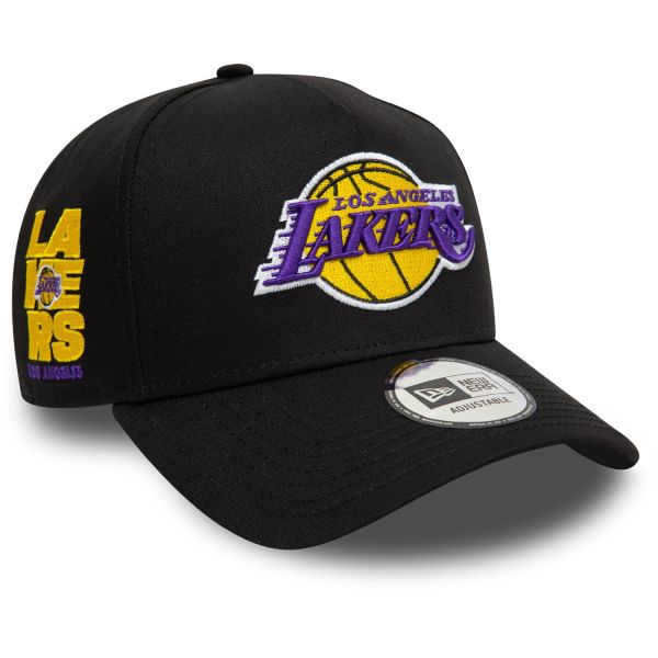 New Era E-Frame Snapback Cap - SIDEPATCH Los Angeles Lakers