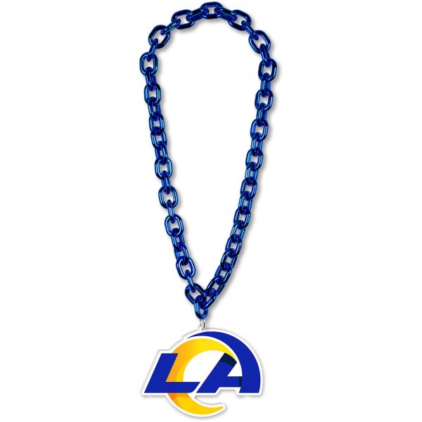 NFL Los Angeles Rams 3D XXL Fanchain Collier