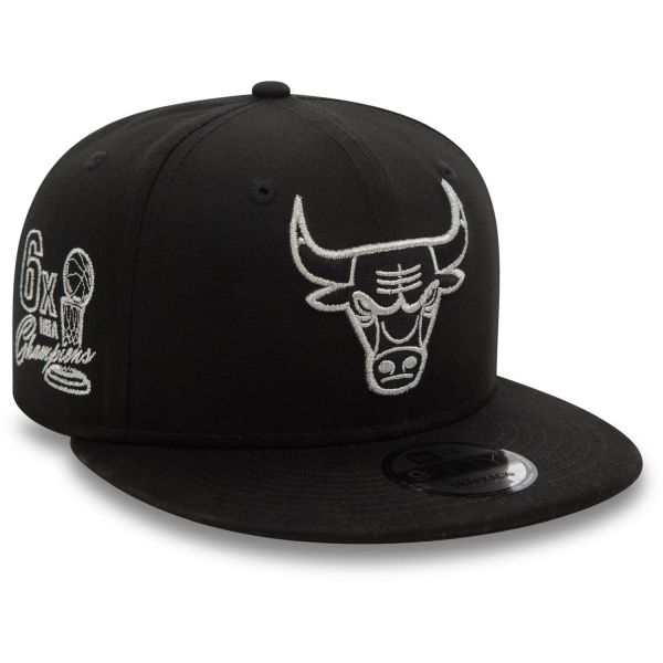 New Era 9Fifty Snapback Cap CHAMPIONS Chicago Bulls