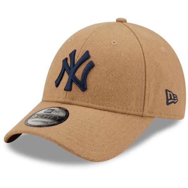 New Era 9Forty Cap - WINTERIZED New York Yankees wheat beige