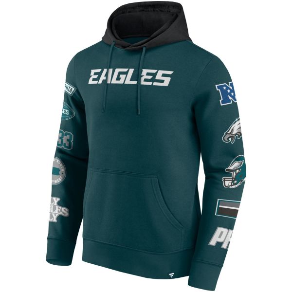 Philadelphia Eagles NFL Sleeve Prints Hoody