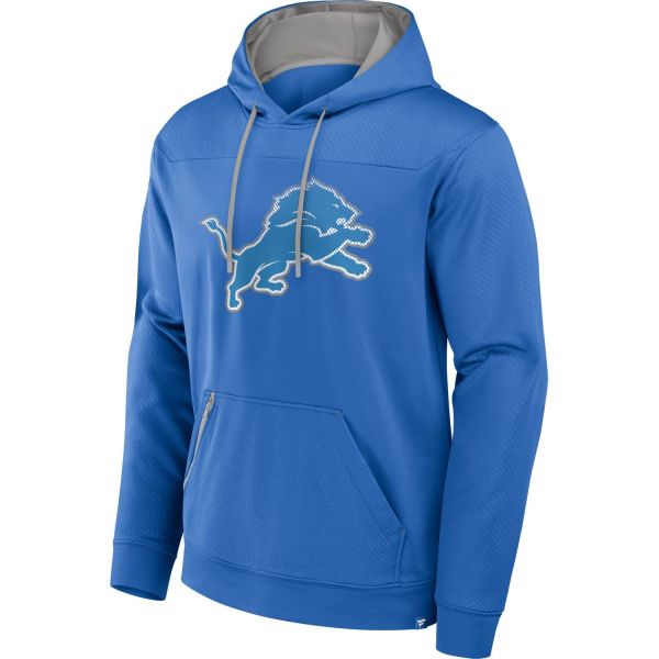 Detroit Lions Defender Dotted NFL Hoody sky blue