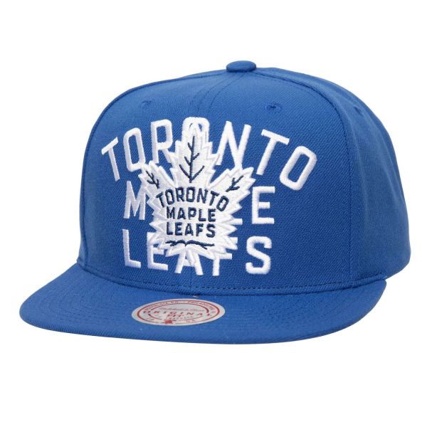 Mitchell & Ness Snapback Cap FRONTAL Toronto Maple Leafs