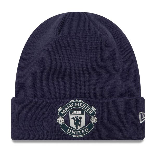 New Era Bonnet d'hiver Beanie - RUBBER Manchester United