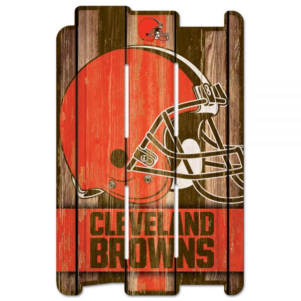 Wincraft PLANK Wood Sign - NFL Cleveland Browns