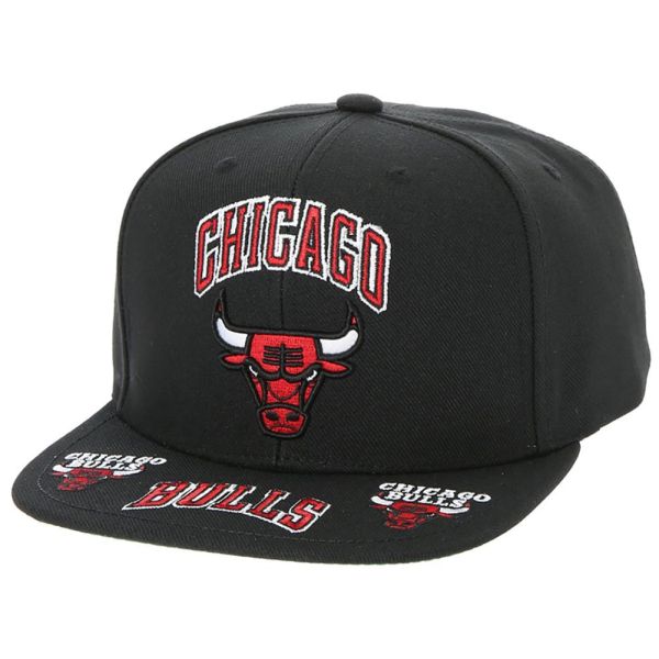 Mitchell & Ness Snapback Cap - FRONT LOADED Chicago Bulls