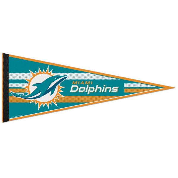 Wincraft NFL Fanion en feutre 75x30cm - Miami Dolphins