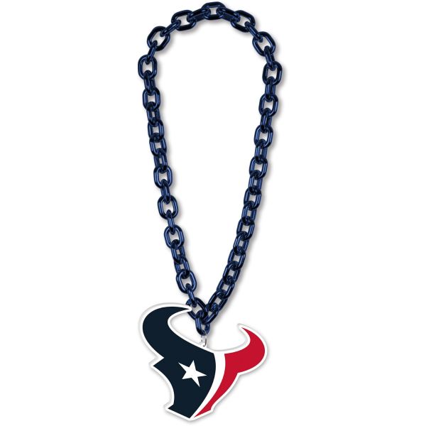 NFL Houston Texans 3D XXL Fanchain Collier