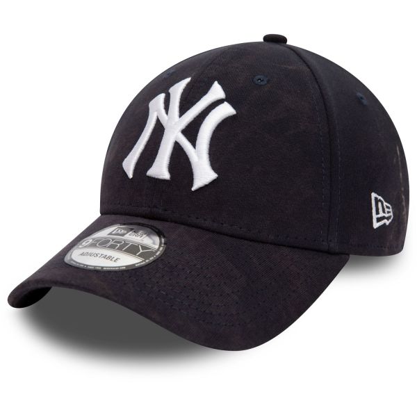 New Era 9Forty Strapback Cap - WASHED New York Yankees navy