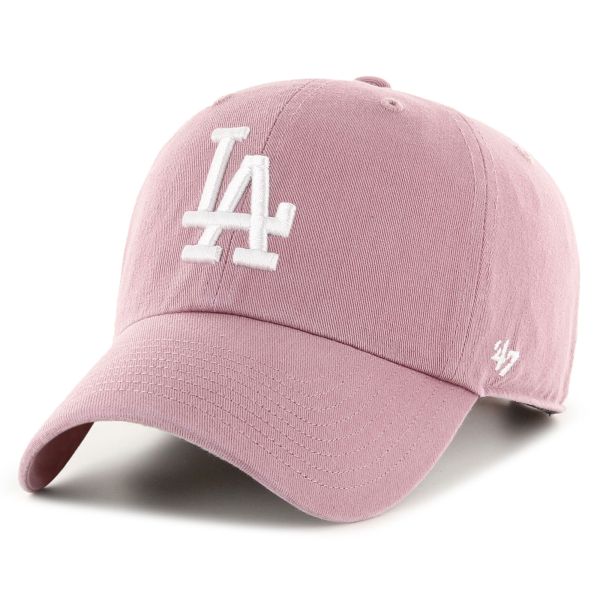 47 Brand Strapback Cap - CLEAN UP Los Angeles Dodgers mauve