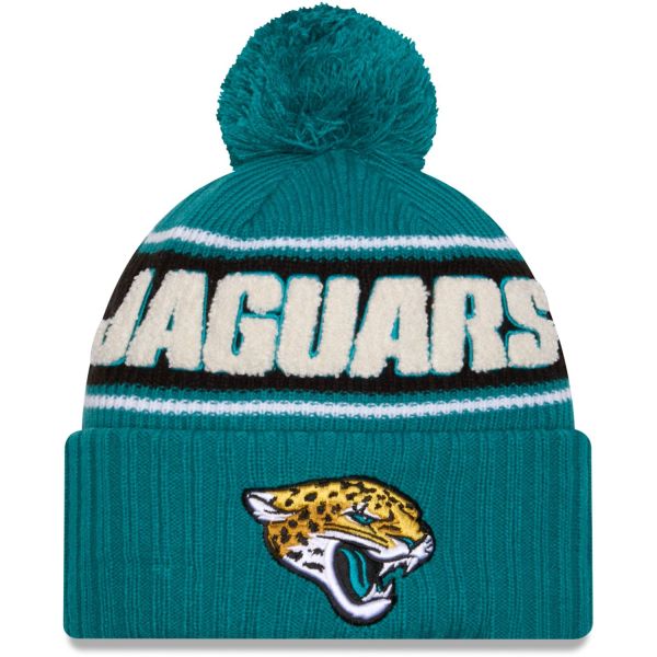 New Era NFL SIDELINE Bonnet Beanie - Jacksonville Jaguars