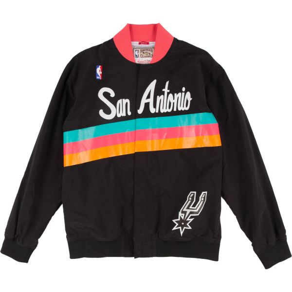 M&N Authentic Warm Up Jacket San Antonio Spurs 1994-95