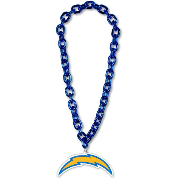 NFL Los Angeles Chargers XXL 3D Fanchain Necklace