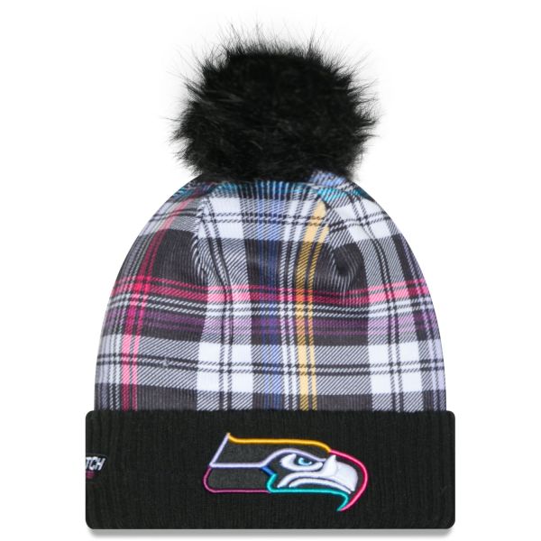 New Era Women Knit Beanie - CRUCIAL CATCH Seattle Seahawks