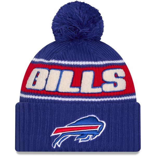 New Era NFL SIDELINE Knit Beanie - Buffalo Bills royal