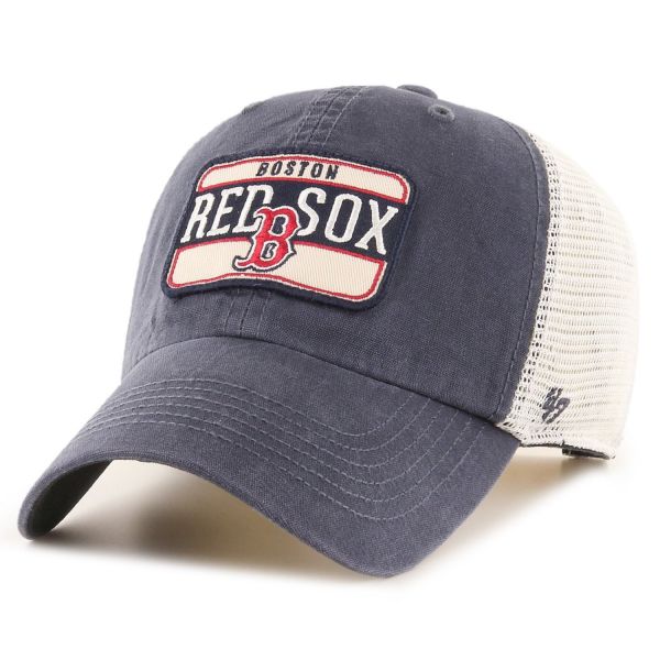 47 Brand Trucker Cap - VINTAGE FLUID Boston Red Sox navy