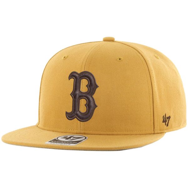 47 Brand Snapback Cap - NO SHOT Boston Red Sox wheat