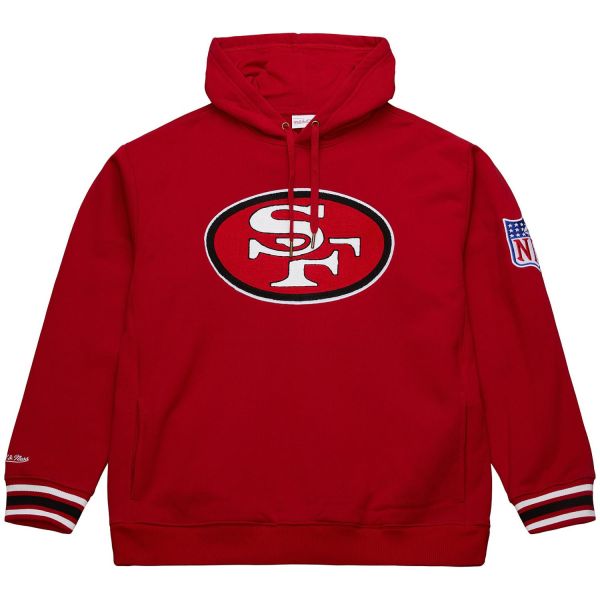 Mitchell & Ness Fleece Hoody - STITCH San Francisco 49ers