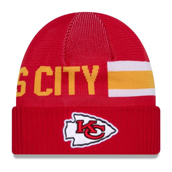 New Era NFL SIDELINE Tech Knit Mütze - Kansas City Chiefs