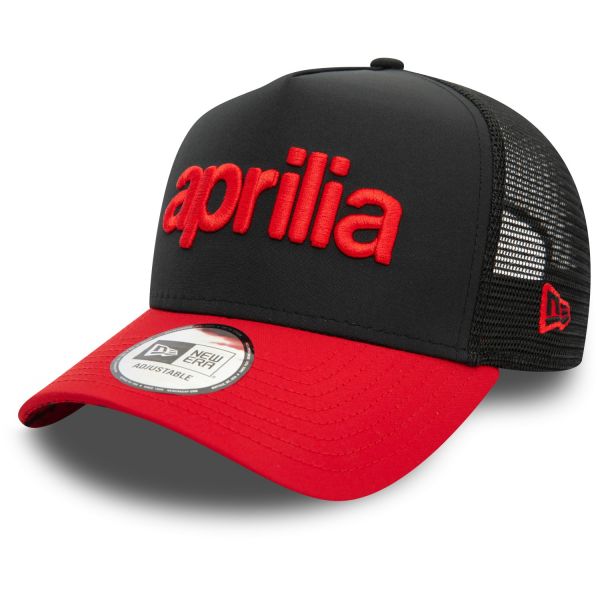 New Era A-Frame Mesh Trucker Cap - APRILIA noir