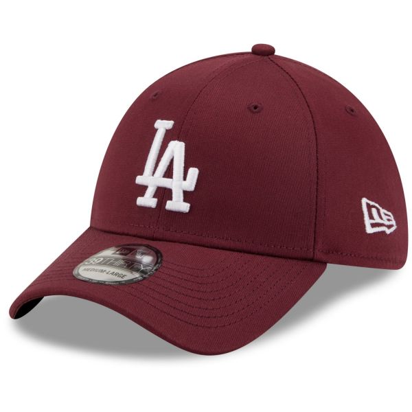 New Era 39Thirty Stretch Cap - Los Angeles Dodgers maroon