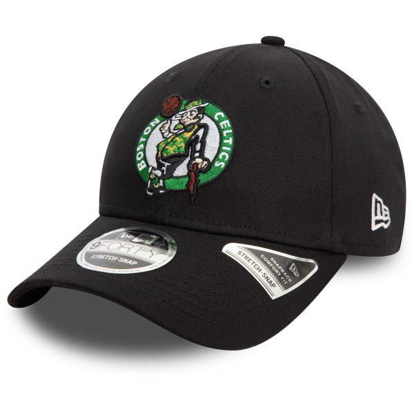 New Era 9Forty Stretch-Snap Cap - Boston Celtics schwarz