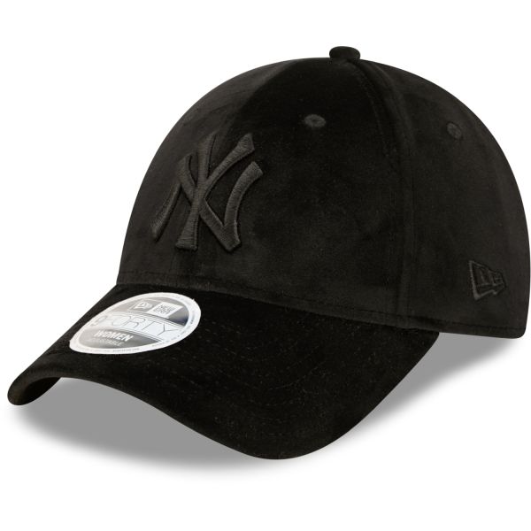 New Era 9Forty Damen Cap - VELOUR New York Yankees schwarz