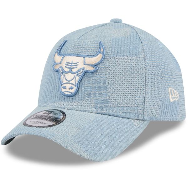 New Era A-Frame Trucker Cap PATCHWORK Chicago Bulls sky