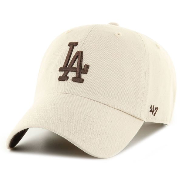 47 Brand Ballpark Cap - CLEAN UP Los Angeles Dodgers bone