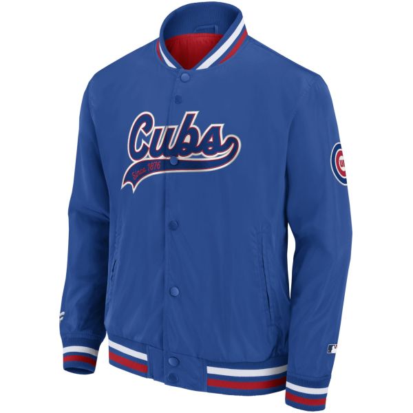 Chicago Cubs MLB SATEEN College Jacket