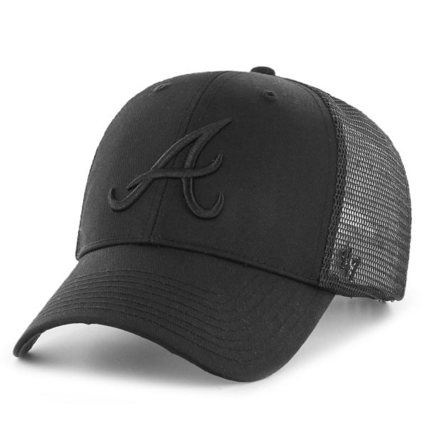 47 Brand Trucker Cap - BRANSON Atlanta Braves black