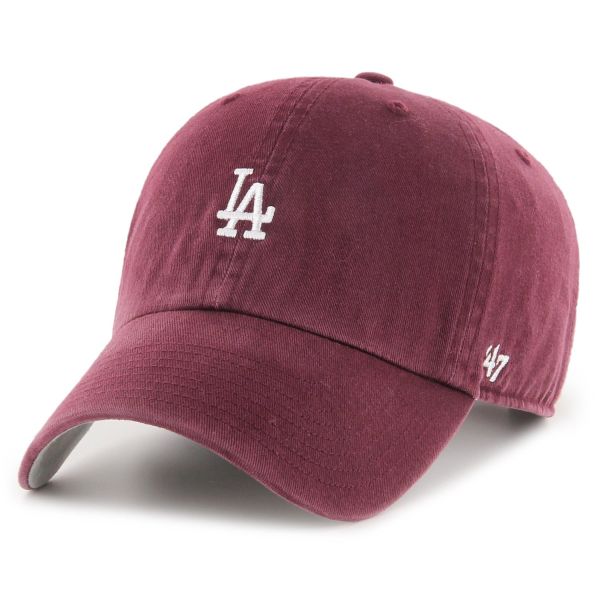 47 Brand Adjustable Cap - BASE RUNNER LA Dodgers maroon