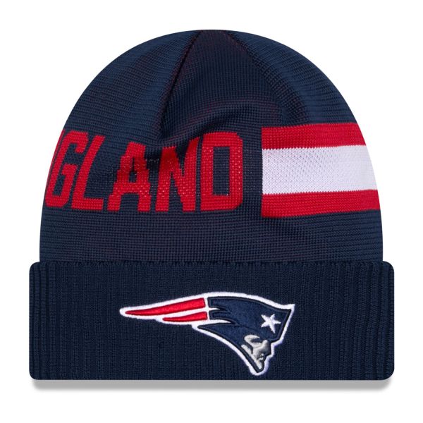 New Era NFL SIDELINE Tech Knit Mütze - New England Patriots