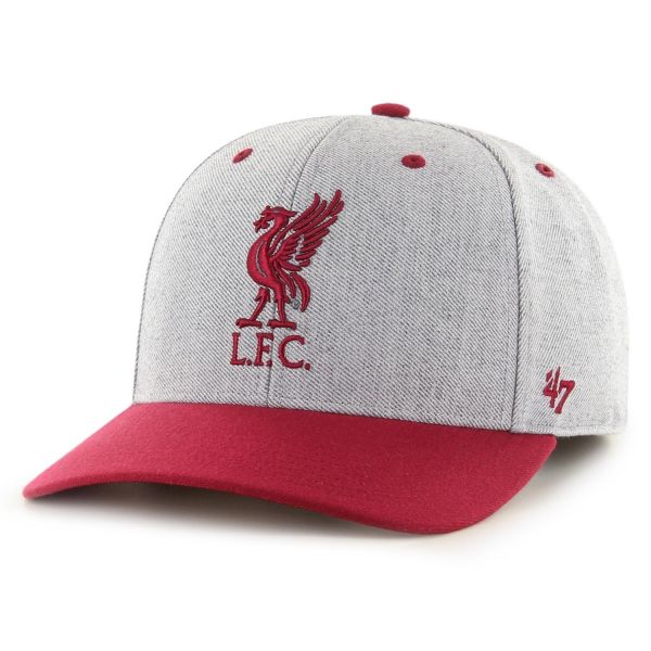 47 Brand Snapback Cap - STORM CLOUD FC Liverpool grey