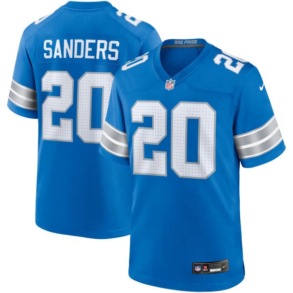 Nike GAME Jersey Detroit Lions #20 Barry Sanders